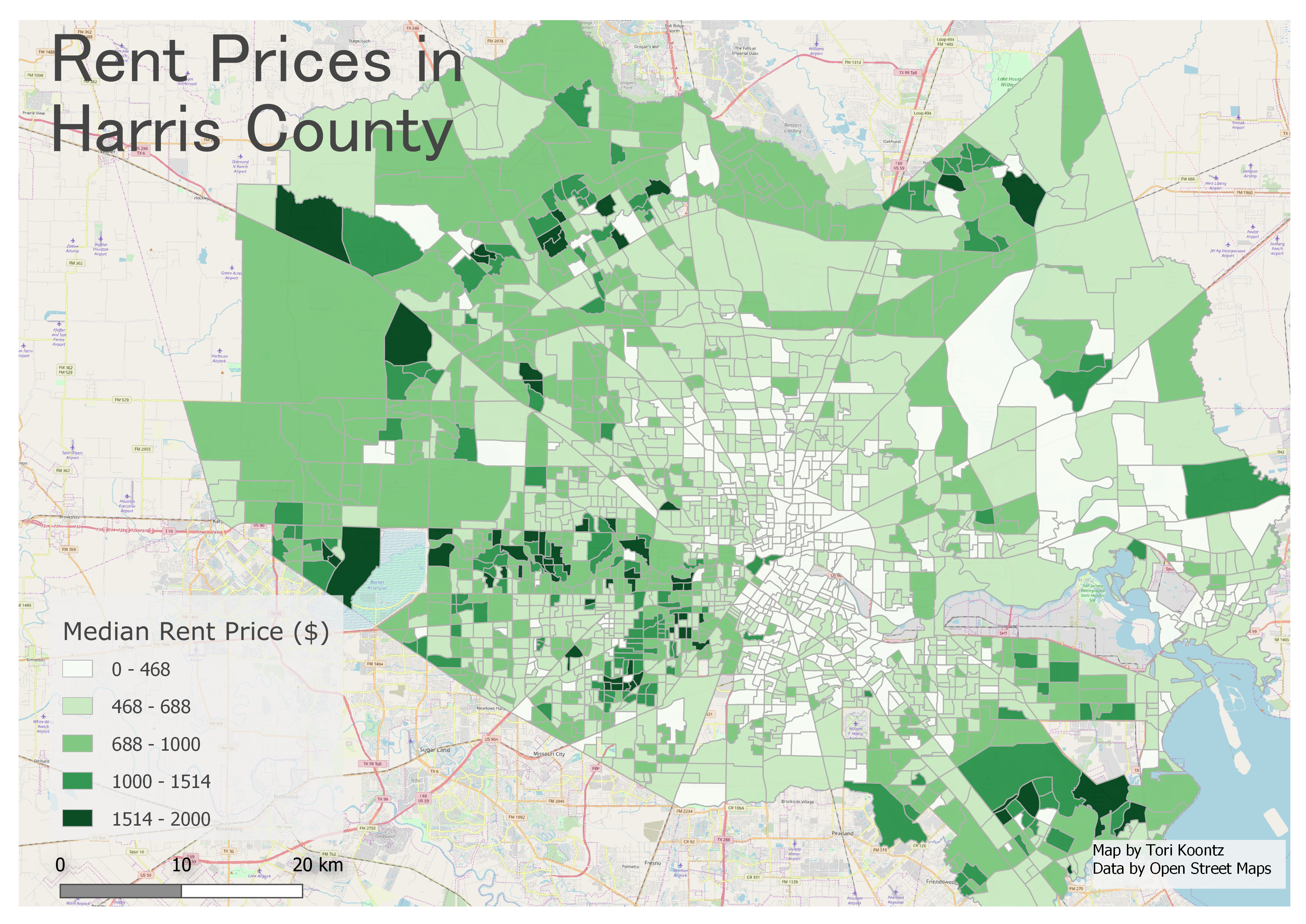 Mapping Segregation in Houston through Temperature | portfolio